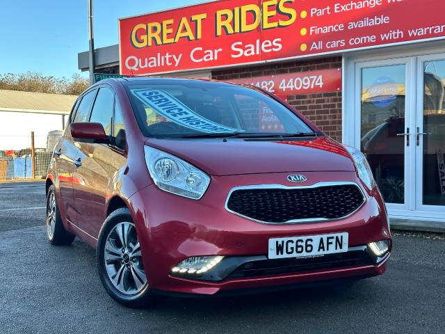 Kia Venga 1.6 ISG 4 5dr Hatchback Petrol Red