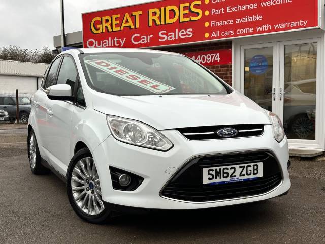 Ford C-MAX 1.6 TDCi Titanium 5dr MPV Diesel White